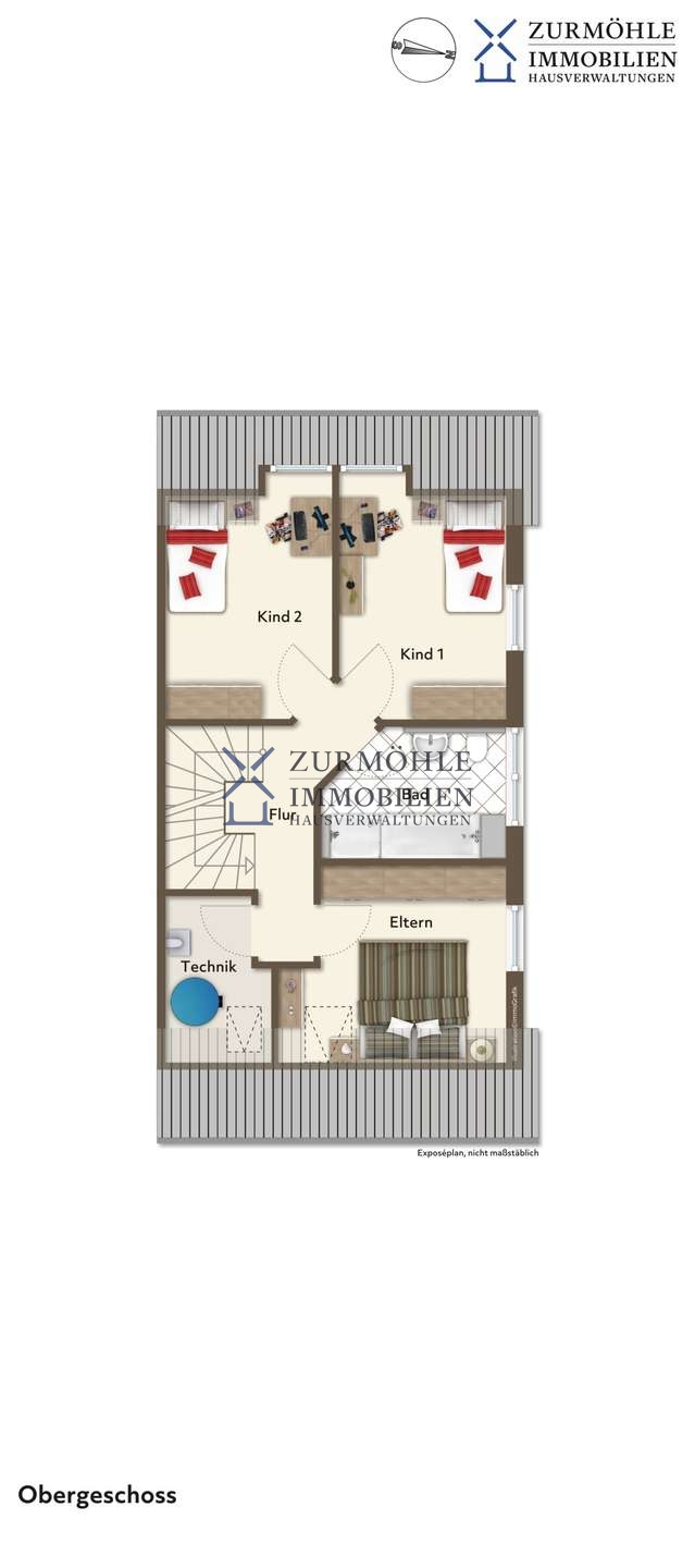 Grundriss Obergeschoss